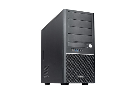 CHIEFTEC skříň Classic Series, Miditower, CM-25B, Black, bez zdroje