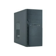 BAZAR - CHIEFTEC skříň Elox Series / Minitower, HO-12B, 350W, Black, poškozený obal