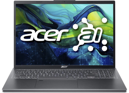 ACER NTB Aspire 16 (A16-71GM-76JL),Ultra7-155H,16"WUXGA,16GB,1TB SSD,RTX 3050,W11H,Gray