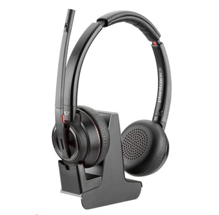 Poly bezdrátová náhlavní souprava W8220-M Savi, 3v1, DECT, stereo