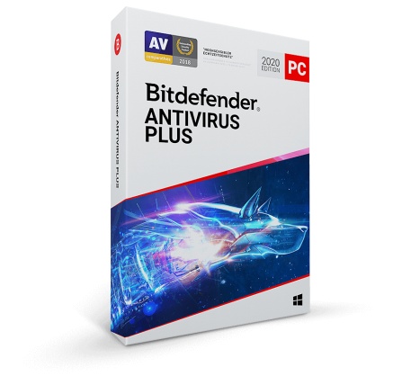 Bitdefender Antivirus Plus - 1PC na 1 rok - elektronická licence do emailu