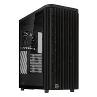 BAZAR ASUS case PROART PA401 WOOD TG, Mid Tower, ATX, 1xUSB-C Gen2x2, 2xUSB 3.0, 2x 160mm Fan, 1x 120mm Fan, černá (POŠK