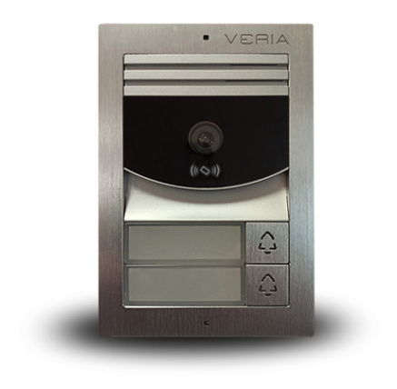 Veria Vstupní kamerová jednotka  802RFID série 2-WIRE s RFID
