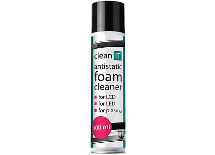CLEAN IT Antistatická čistící pěna na obrazovky 400ml