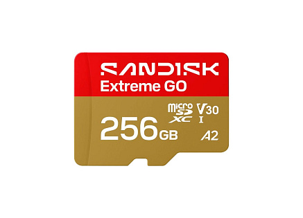 SanDisk micro SDXC karta 256GB Extreme GO (240 MB/s , UHS-I U3 V30) SanDisk micro SDXC karta 256GB Extreme GO (240 MB/s , UHS-I U3 V30)