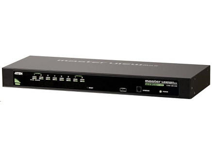 ATEN 8-port KVM PS/2+USB, OSD, rack 19", kombo konzole