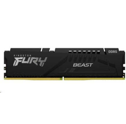 KINGSTON DIMM DDR5 16GB 6000MT/s CL36 FURY Beast Černá EXPO KINGSTON DIMM DDR5 16GB 6000MT/s CL36 FURY Beast Černá EXPO