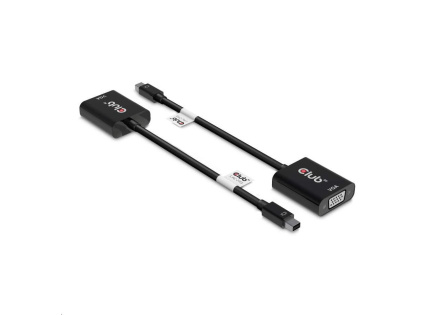 Club3D adaptér aktivní Mini DisplayPort na VGA