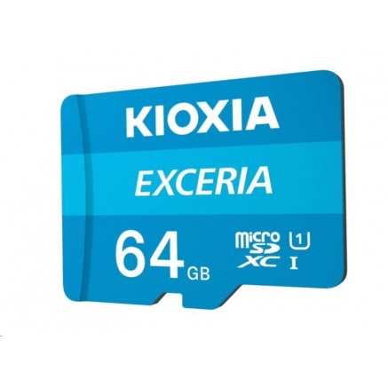 KIOXIA Exceria microSD card 64GB M203, UHS-I U1 Class 10