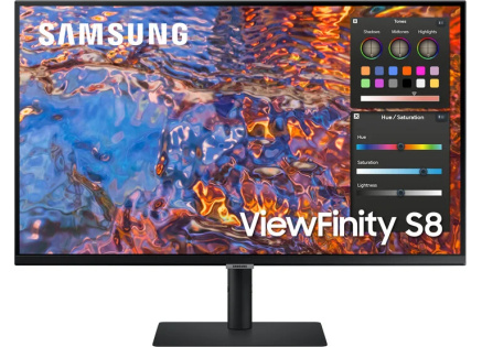 SAMSUNG MT LED LCD Monitor 32" ViewFinity S80PB - plochý, IPS, 5ms, 3,840 x 2,160, 60Hz, HDMI,DP,USB C