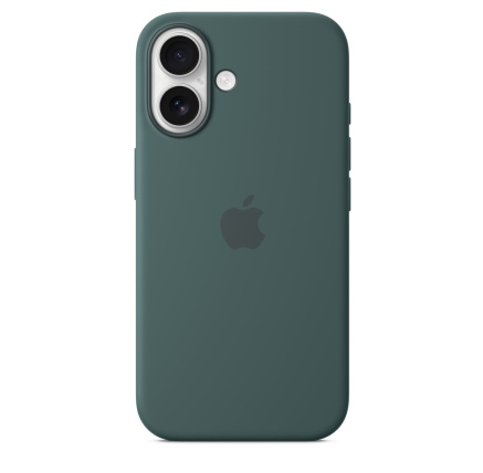 APPLE iPhone 16 Silicone Case with MagSafe - Lake Green