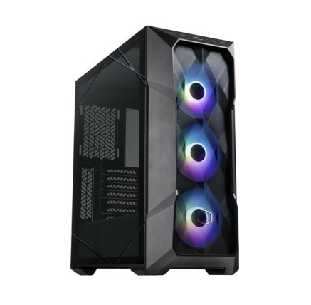 Cooler Master case MasterBox TD500 Mesh V2, ATX, Průhledná bočnice, 3x 120mm ARGB Fan, Černá