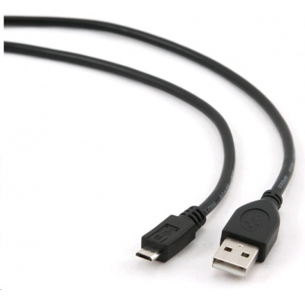 GEMBIRD Kabel USB 2.0 A-Micro B propojovací 1,8m (černý)