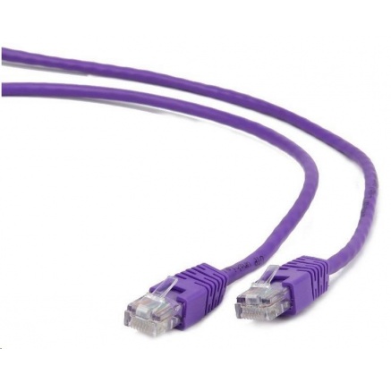 GEMBIRD kabel patchcord Cat5e UTP 2m, fialový