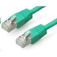 GEMBIRD kabel patchcord CAT6 stíněný FTP 2m, zelený