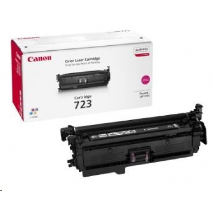 Canon TONER CRG-723M purpurový pro LBP-7750 (8.500 str.) Canon TONER CRG-723M purpurový pro LBP-7750 (8.500 str.)