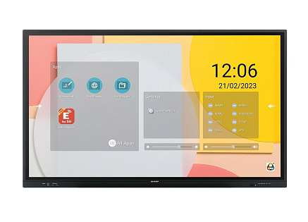 SHARP/NEC LCD 65" Infrared PN-LC652, 3840x2160, 450nit, 8ms, 16/7, VGA, DP, USB-C, HDMI, USB, dotykový displej