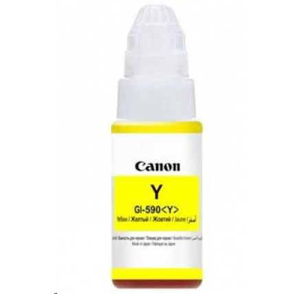 Canon CARTRIDGE GI-590 Y žlutá pro Pixma G1500, G2500, G3500, G4500 (7000 str.)