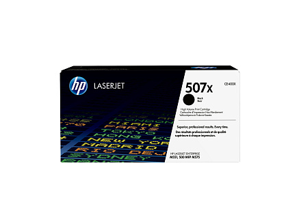 HP 507X Black LJ Toner Cart, CE400X (11,000 pages)