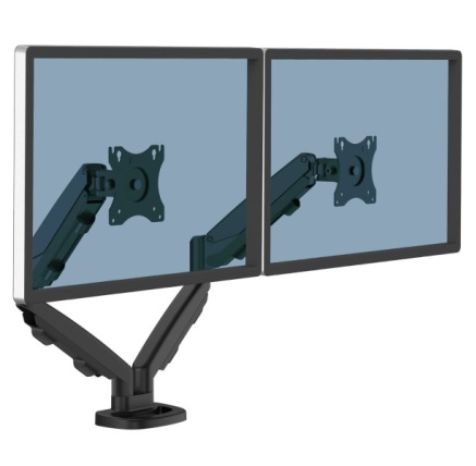 Držák monitoru Fellowes EPPA 2 ramena vedle sebe černý