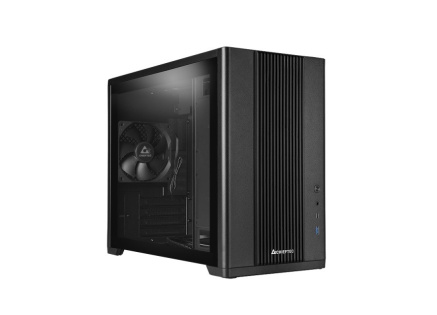 CHIEFTEC skříň Uni Series/Minitower, BX-10B-OP, USB 3.0, bez zdroje, černá