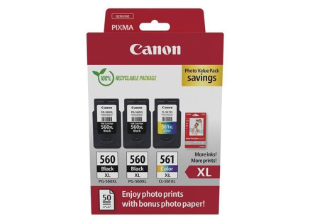 Canon CARTRIDGE PG-560XLx2/CL-561XL PVP pro PIXMA TS535x, TS535xa, TS745x, TS745xi