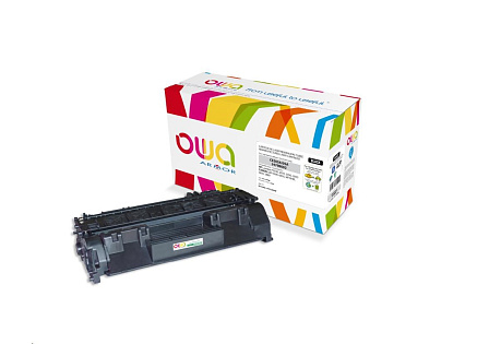 OWA Armor toner pro HP Laserjet P2030, P2035, P2050, P2055, 2300 Stran, CE505A, černá/black