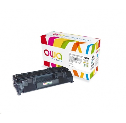 OWA Armor toner pro HP Laserjet P2030, P2035, P2050, P2055, 2300 Stran, CE505A, černá/black OWA Armor toner pro HP Laserjet P2030, P2035, P2050, P2055, 2300 Stran, CE505A, černá/black