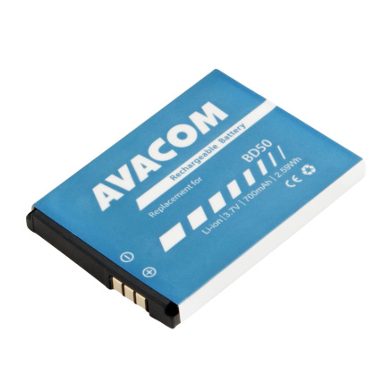 AVACOM baterie do mobilu Motorola Motofone F3 Li-Ion 3,7V 700mAh (náhrada BD50) AVACOM baterie do mobilu Motorola Motofone F3 Li-Ion 3,7V 700mAh (náhrada BD50)