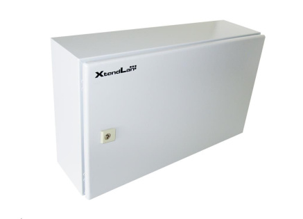 XtendLan 19" venkovní vodotěsný rozvaděč 6U 600x180, krytí IP55, nosnost 65kg, šedý XtendLan 19" venkovní vodotěsný rozvaděč 6U 600x180, krytí IP55, nosnost 65kg, šedý