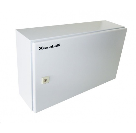 XtendLan 19" venkovní vodotěsný rozvaděč 6U 600x360, krytí IP55, nosnost 65kg, šedý