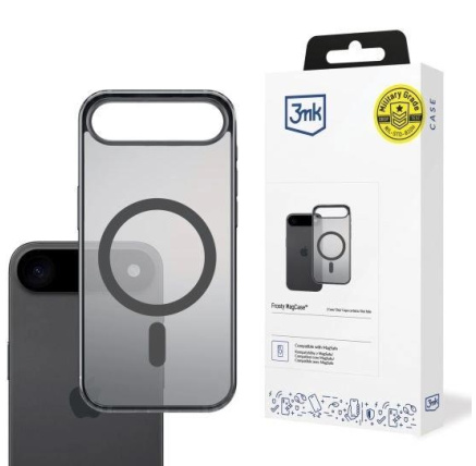 3mk ochranný kryt Frosty MagCase Black pro Apple iPhone Air 3mk ochranný kryt Frosty MagCase Black pro Apple iPhone Air