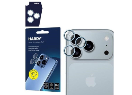 3mk HARDY Lens Protection Pro pro Apple iPhone 17 Pro /17 Pro Max Ocean Blue