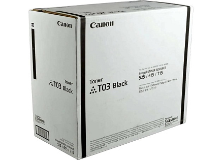 CANON toner T03 BK černý pro imageFORCE 710 series (51 500 str.)