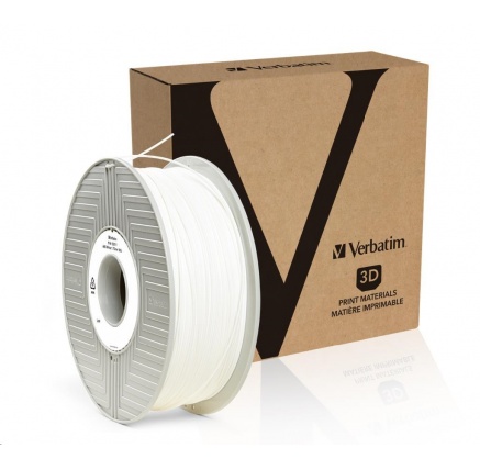 VERBATIM 3D Printer Filament ABS 1.75mm, 404m, 1kg white