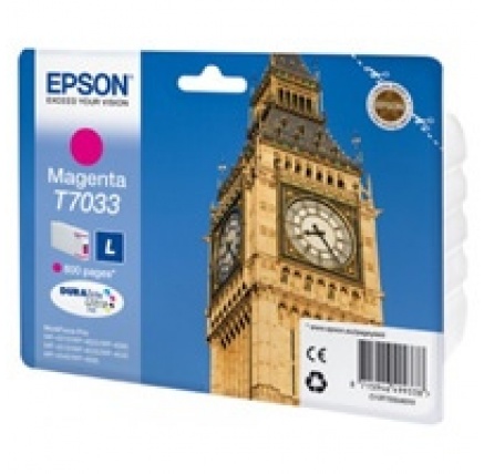EPSON Ink bar WorkForce-4000/4500 - Magenta L - 800str. (9,6 ml) EPSON Ink bar WorkForce-4000/4500 - Magenta L - 800str. (9,6 ml)