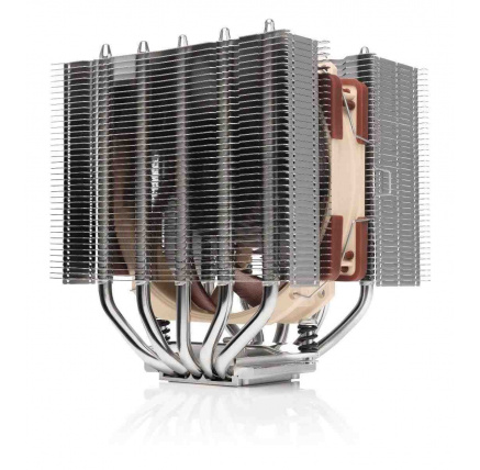 NOCTUA Chladič CPU NH-D12L, 1x 120mm, LGA1851, AM5, hnědá/stříbrná