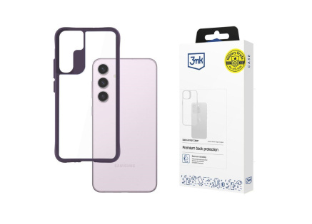 3mk ochranný kryt Satin Armor Case+ Purple pro Samsung Galaxy S24