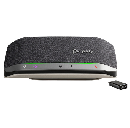 Poly Sync 20+ hlasový komunikátor, USB-A/C, adaptér BT700, cestovní pouzdro