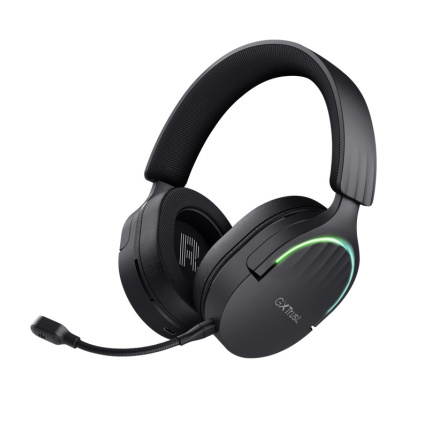 TRUST Herní sluchátka GXT 491 FAYZO, Bezdrátová, USB, černá TRUST Herní sluchátka GXT 491 FAYZO, Bezdrátová, USB, černá