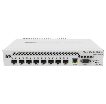 BAZAR - MikroTik Cloud Router Switch CRS309-1G-8S+IN, 800MHz CPU, 512MB RAM, 1xLAN,8xSFP+ slot,vč. L5 licence, Po opravě BAZAR - MikroTik Cloud Router Switch CRS309-1G-8S+IN, 800MHz CPU, 512MB RAM, 1xLAN,8xSFP+ slot,vč. L5 licence, Po opravě