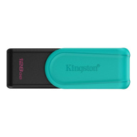 Kingston Flash Disk 128GB USB3.2 Gen 1 DataTraveler Exodia S (Black + Turquoise)