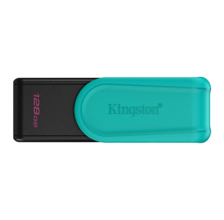 Kingston Flash Disk 128GB USB3.2 Gen 1 DataTraveler Exodia S (Black + Turquoise) Kingston Flash Disk 128GB USB3.2 Gen 1 DataTraveler Exodia S (Black + Turquoise)