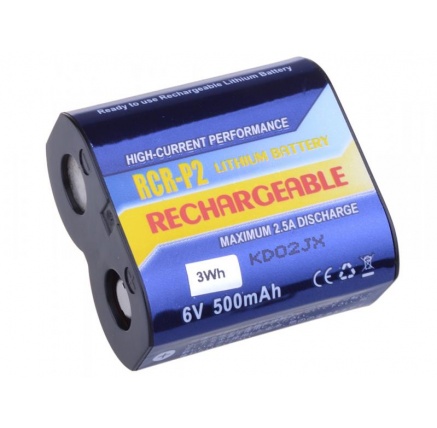 AVACOM nabíjecí fotobaterie CR-P2, DL223A Li-Fe 6V 500mAh 3Wh AVACOM nabíjecí fotobaterie CR-P2, DL223A Li-Fe 6V 500mAh 3Wh