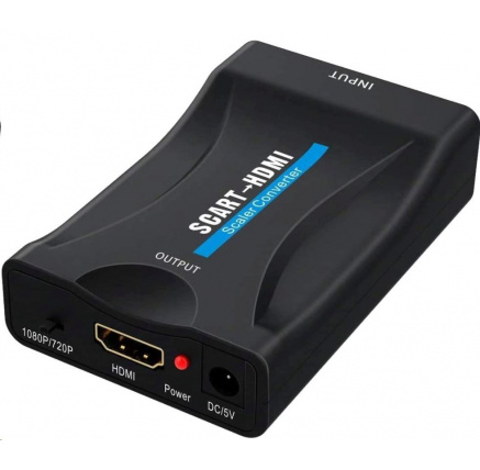 PREMIUMCORD Převodník SCART na HDMI 1080P s napájecím zdrojem 230V