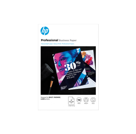 HP Prof Biz Gls 180g A4 150sh FSC Paper