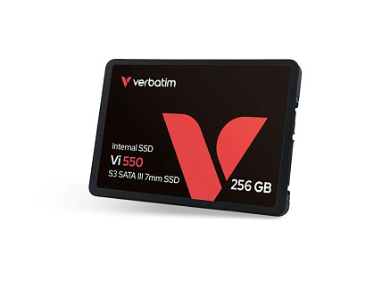 VERBATIM SSD Vi550 S3 256GB SATA III, 2.5” W 460/ R 560 MB/s