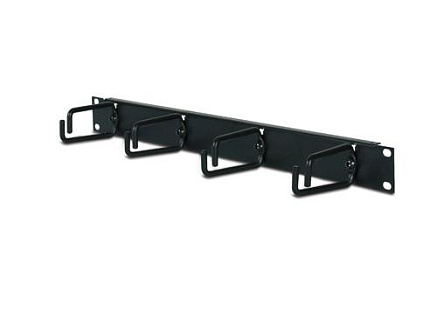 APC 1U Horizontal Cable Organizer Black