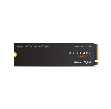 WD BLACK SSD NVMe 250GB PCIe SN 770, Gen4 8 Gb/s, (R:4000, W:2000MB/s)