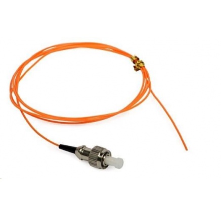 Pigtail MM 62,5/125, OM1, konektor ST, LS0H, 1m